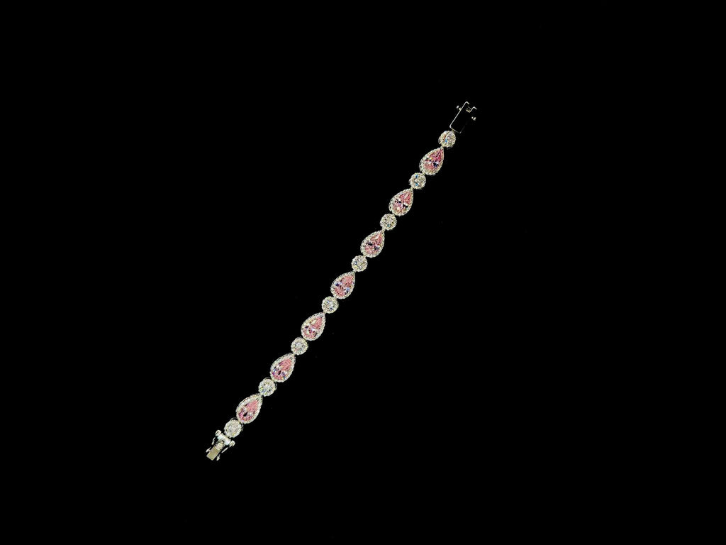 Multi-Stone Pink Bracelets